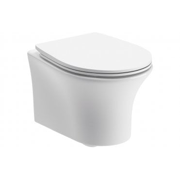 Abuzzi Rimless Wall Hung WC & Soft Close Seat
