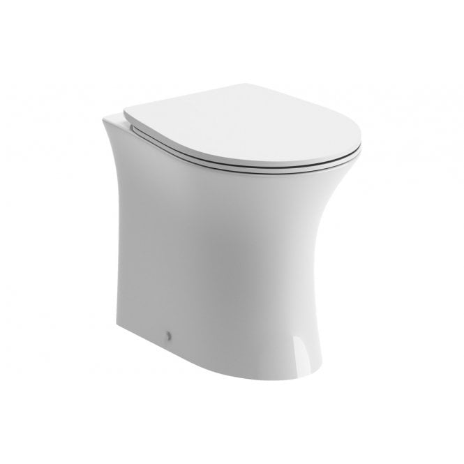Plumb Warehouse Abuzzi Soft Close Toilet Seat - White