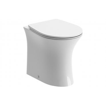 Abuzzi Soft Close Toilet Seat - White