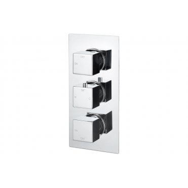 Adriania Thermostatic Triple Shower Valve