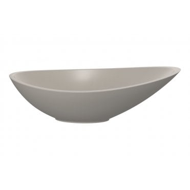 Aires 564x323mm 0 Tap Holes, Resin Washbowl, Latte