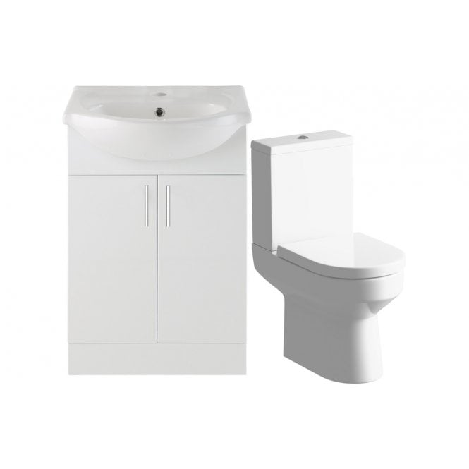 Plumb Warehouse Alatro Bath/Shower Mixer & Shower Kit - Brushed Brass