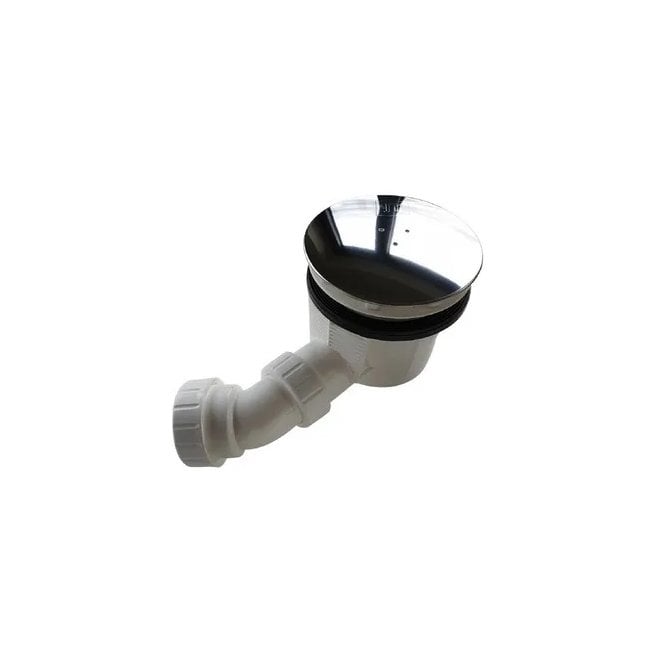 Plumb Warehouse Alpha 90mm x 90mm Universal Shower Waste - Chrome