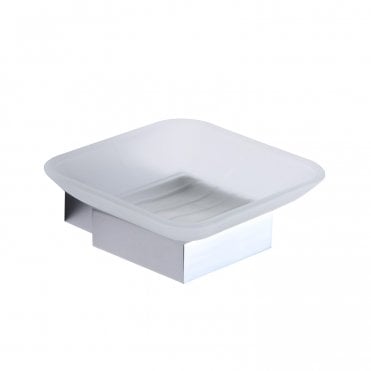 Alpha Chrome Soap Dish Holder