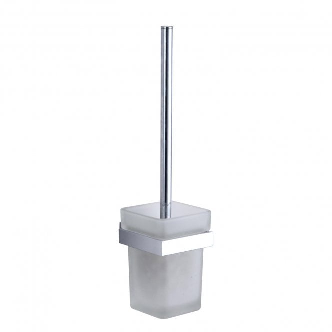 Plumb Warehouse Alpha Chrome Toilet Brush Set