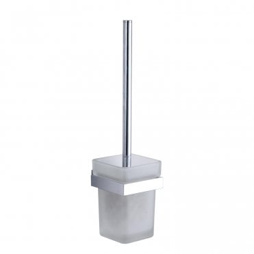 Alpha Chrome Toilet Brush Set