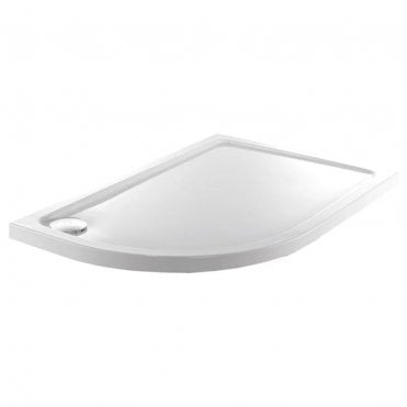 Alpha  Quadrant Shower Tray  - White (Choose Size and Handing)