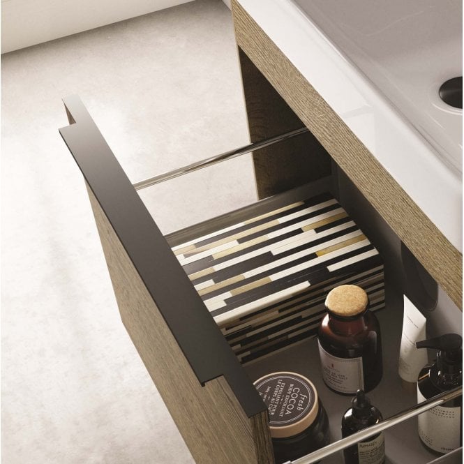 Plumb Warehouse  Americana Vanity Unit Handle - Matt Black