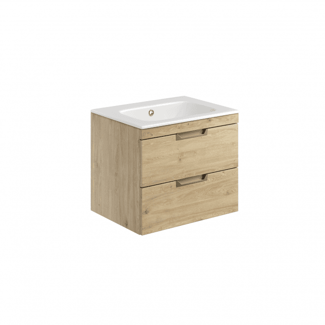 Plumb Warehouse Aubrey 590mm Wall Hung Vanity Unit With Basin