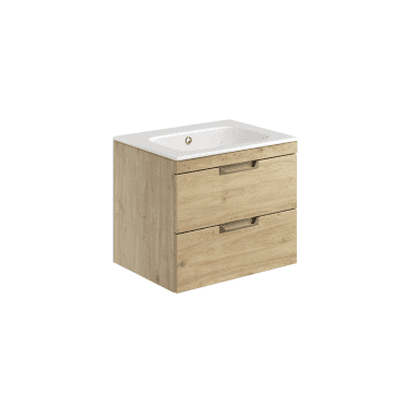 Aubrey 590mm Wall Hung Vanity Unit With Basin
