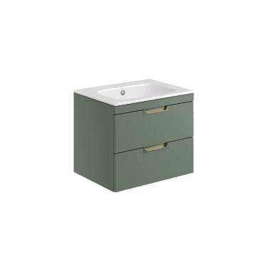 Aubrey 590mm Wall Hung Vanity Unit With Basin