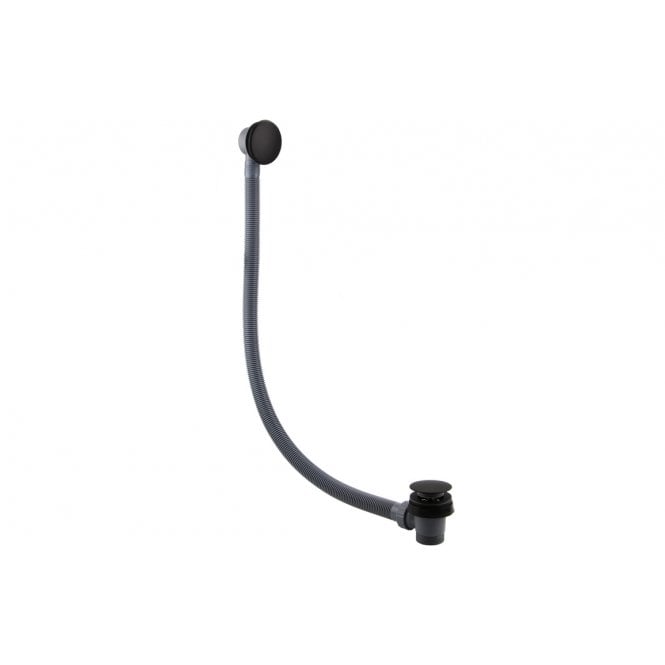 Plumb Warehouse Bath Click-Clack Waste - Matt Black