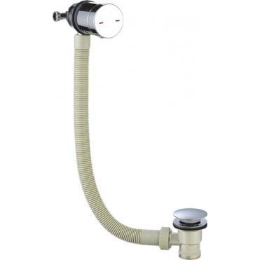 Plumb Warehouse Bath Filler Waste with Control Valve