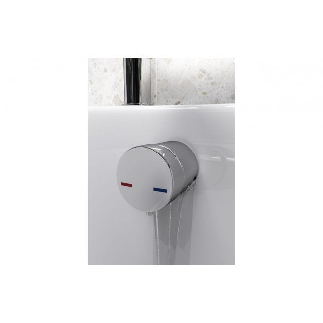 Plumb Warehouse Bath Overflow Filler w/Integrated Valve