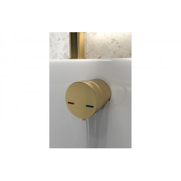 Bath Overflow Filler w/Integrated Valve