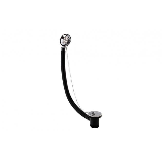 Plumb Warehouse Bath Waste & Tidy Chain Plug - Chrome