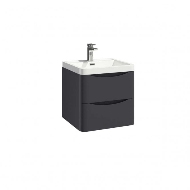 Plumb Warehouse Bella 500mm Wall Hung Vanity Unit With Basin