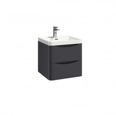 Bella 500mm Wall Hung Vanity Unit With Basin