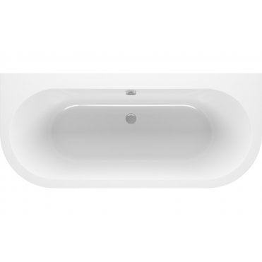 Bergama 1700x750 No Tap Hole Back To Wall Bath & Legs
