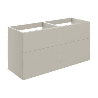Bielli 1180mm 4 Drawer Wall Unit (No Top) - Matt Latte