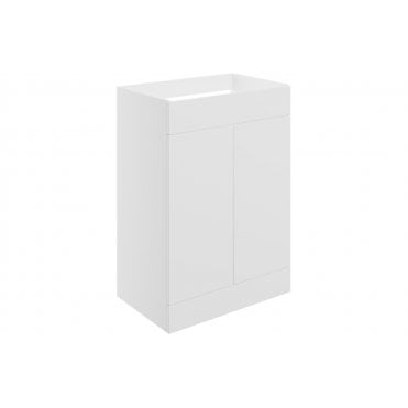 Bielli 590mm Floor Standing 2 Door Basin Unit (No Top) (Choose Finish)