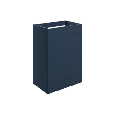 Bielli 590mm Floor Standing 2 Door Basin Unit (No Top) (Choose Finish)