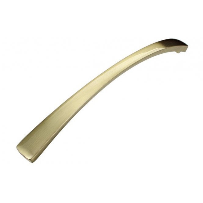 Plumb Warehouse Brushed Brass Bow Handle (Single)
