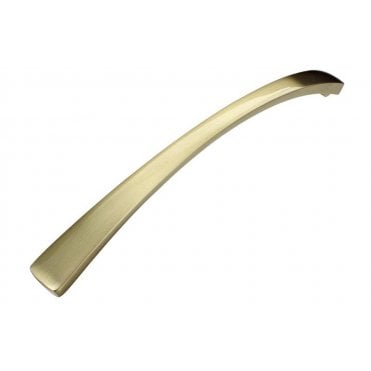 Brushed Brass Bow Handle (Single)
