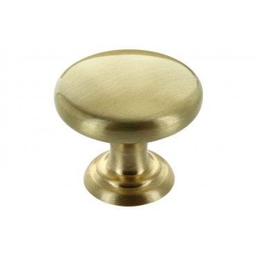 Brushed Brass Door Knob (Single)
