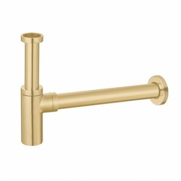 Brushed Brass Minimalist Bottle Trap