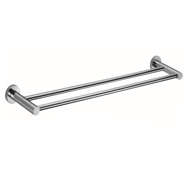 Plumb Warehouse Capita Double Towel Rail - Chrome