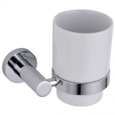 Plumb Warehouse Capita Tumbler and Holder - Chrome