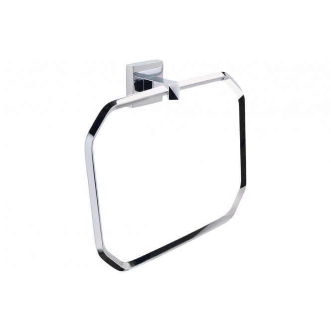 Plumb Warehouse Carloforta Towel Ring - Chrome