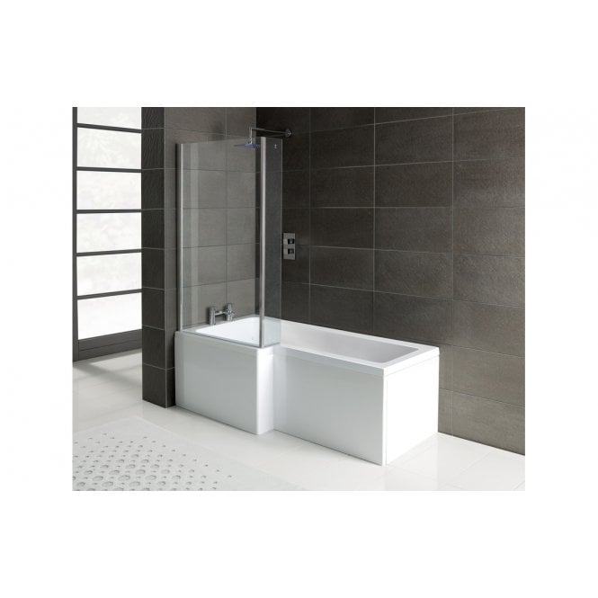 Plumb Warehouse Cassina L-Shape 1700x700 Single End Bath Only