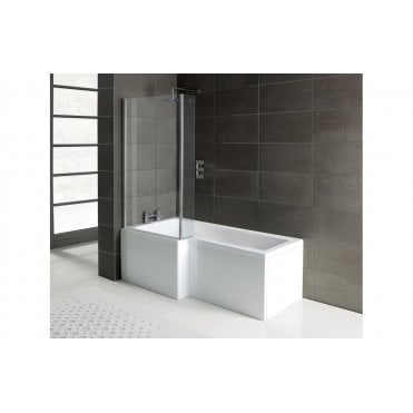 Cassina L-Shape Shower Bath  Panel & Screen