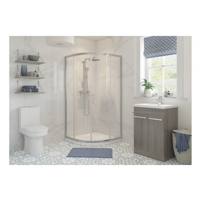 Plumb Warehouse Cecilio Framed  2 Door Quadrant