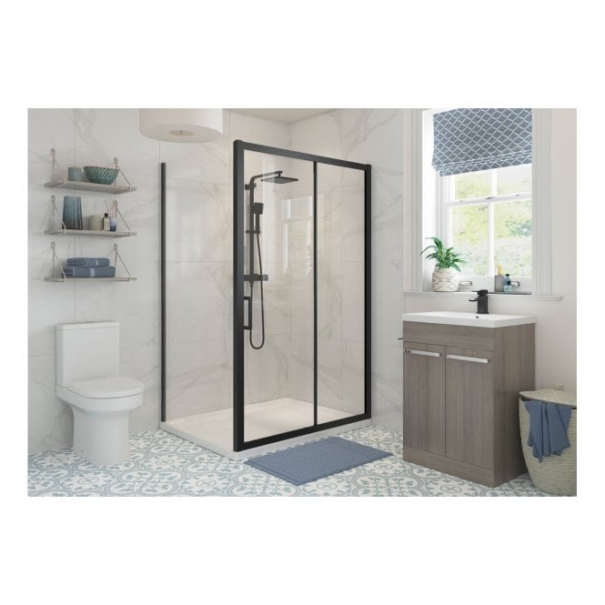 Plumb Warehouse Cecilio Framed Black  Side Panel