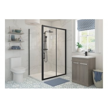Cecilio Framed Black  Side Panel