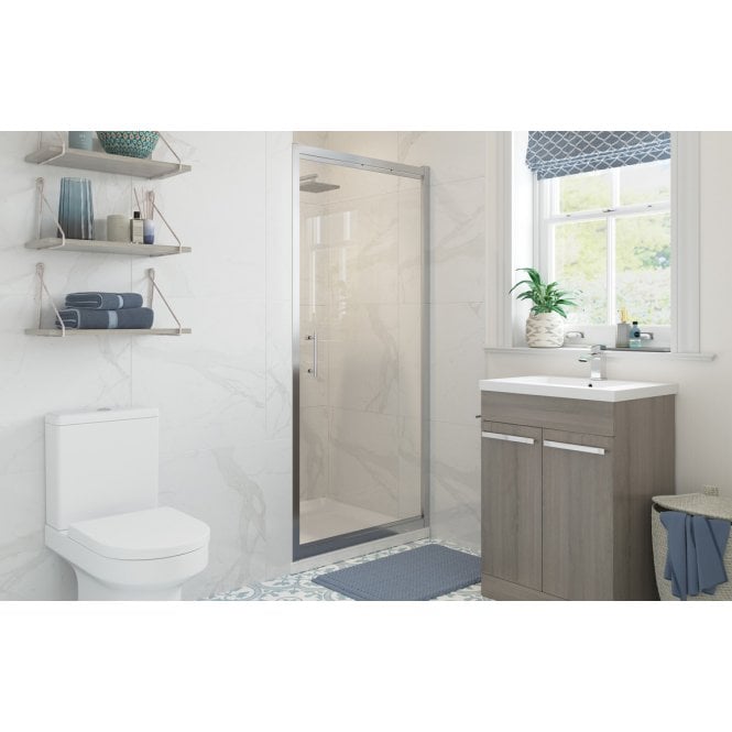 Plumb Warehouse Cecilio Framed  Pivot Door