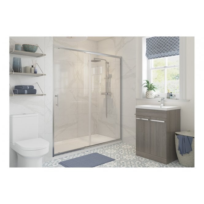 Plumb Warehouse Cecilio Framed  Sliding Door