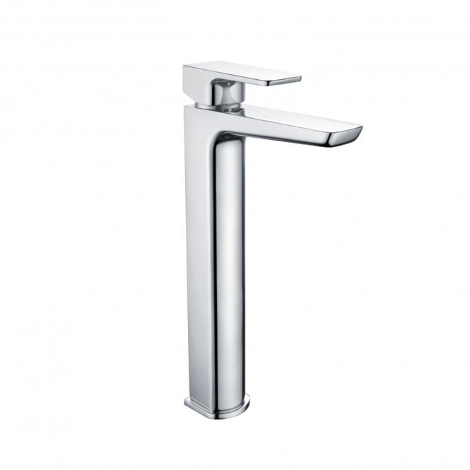 Plumb Warehouse Chi Tall Mono Basin Mixer with Pop Up Waste - Chrome