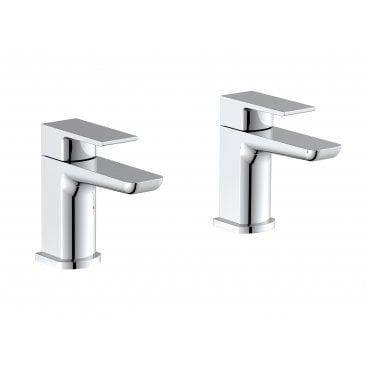 Chi Tap Pair for 2 Tap Hole Basin with Pop Up Waste - Chrome