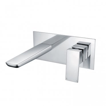 Chi Wall Mounted Bath Filler - Chrome