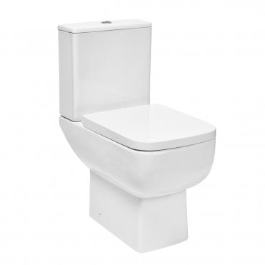Choices 600 Open Back Close Coupled Toilet With Cistern And Seat