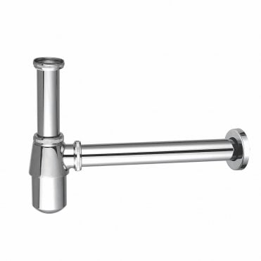 Chrome Round Bottle Trap