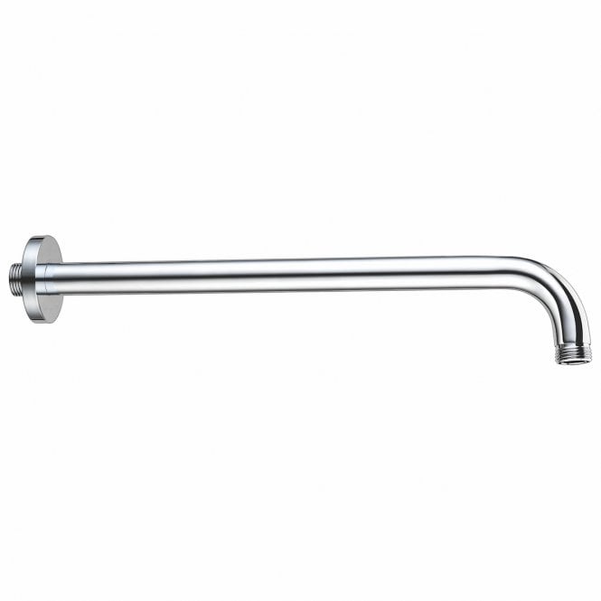 Plumb Warehouse Chrome Round Extended Wall Arm