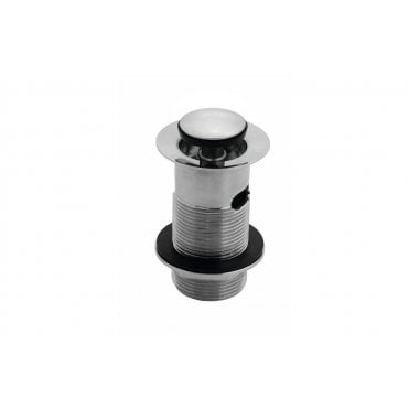Click Clack Round Basin Waste - Slotted