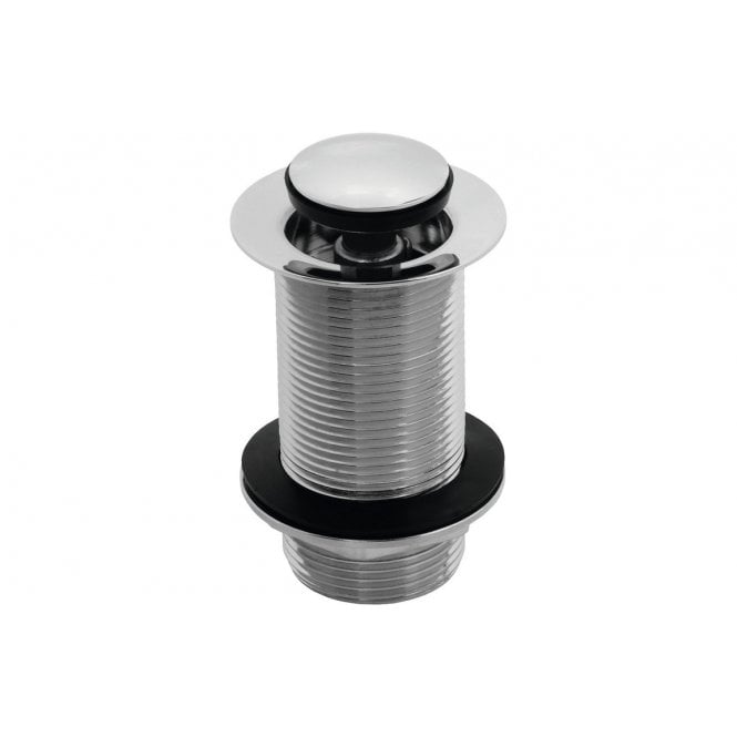Plumb Warehouse Click Clack Round Basin Waste - Unslotted