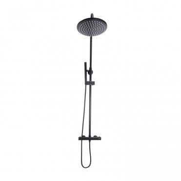 Core Round Rigid Riser Shower Kit