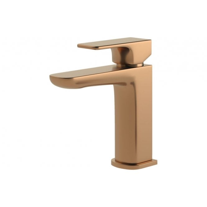 Plumb Warehouse Crotoni Basin Mixer & Waste - Brushed Bronze